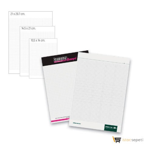 Tutkallı Bloknot 21 x 29.7 cm Promosyon