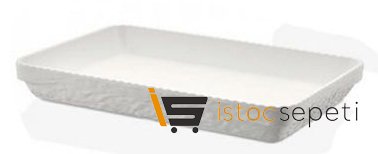 Külsan Thermoset Olie Servis 35.6x24 cm Beyaz