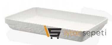 Külsan Thermoset Olie Servis 35.6x24 cm Beyaz
