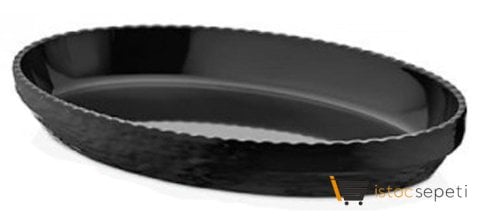 Külsan Thermoset Olie Servis 40x25 cm Siyah