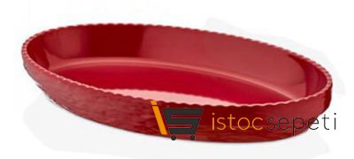 Külsan Thermoset Olie Servis 40x25 cm Kırmızı
