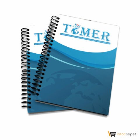 Yandan Spiralli Defter Taslamalı Yandan Spiralli Defter Promosyon