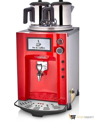 Remta 2 Demlikli 15 lt Premium Jumbo Çay Makinesi DE12p