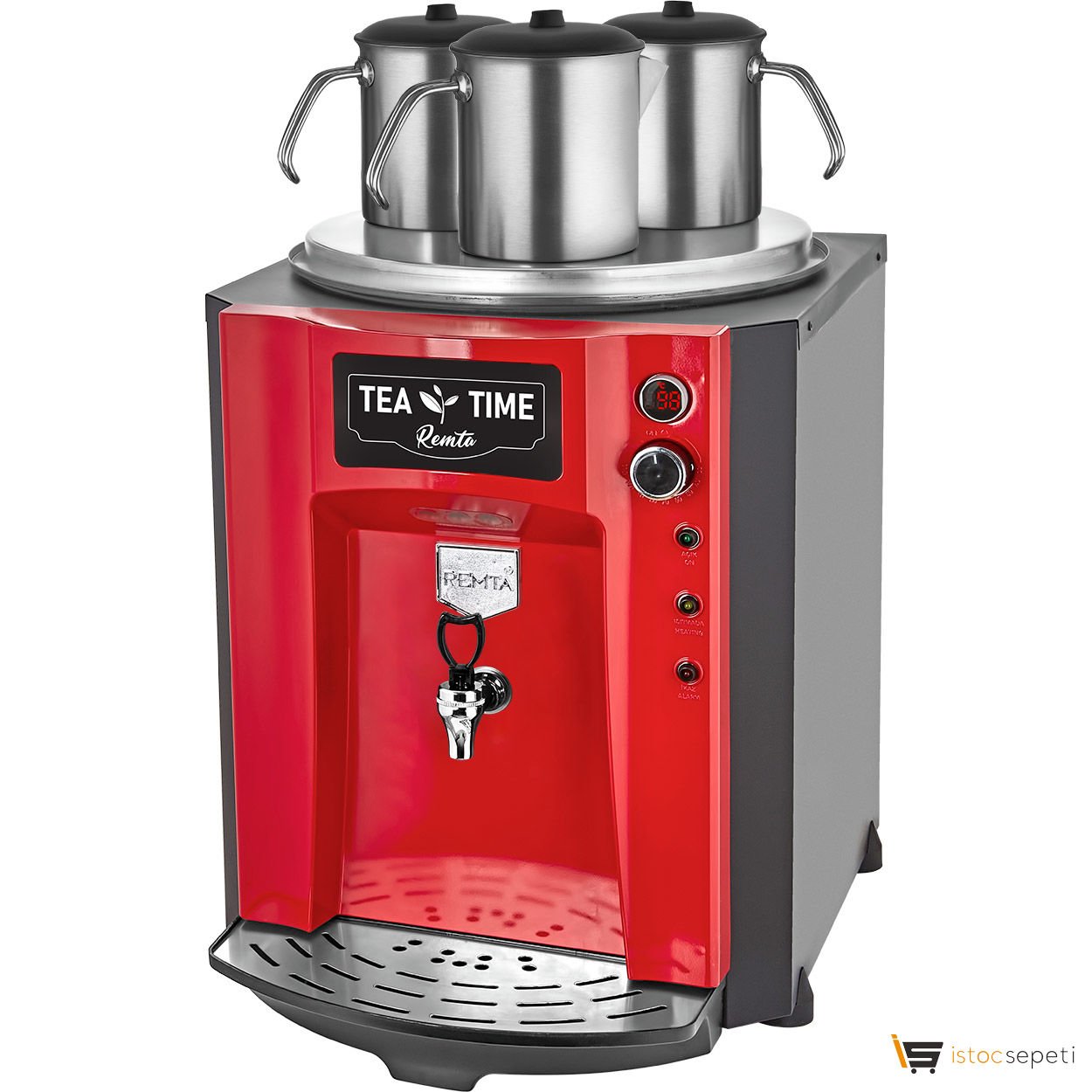 Remta 3 Demlikli 40 lt Premium Jumbo Çay Makinesi