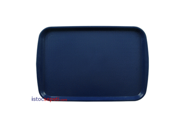 Plastik Servis Tepsileri 36x46 cm Renkli Tepsi
