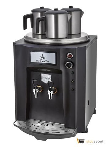 Çay Makinesi ŞamRemta 3 Demlikli 40 lt Premium Jumbo Şandıralı DE10SP