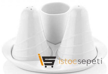 Külsan Thermoset Tuzluk Biberlik ve Kürdanlık Seti,- 14.6x10.7 cm