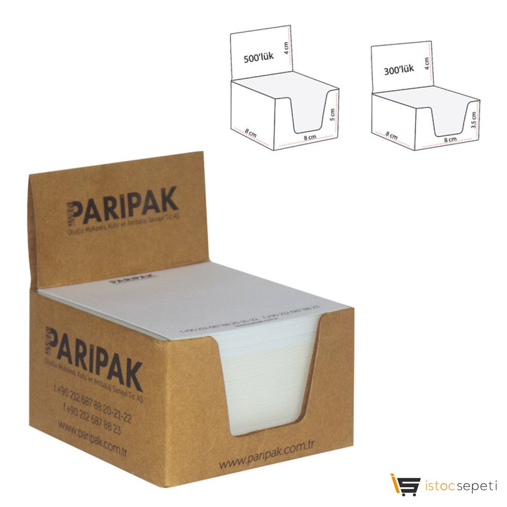 Craft Küp Notluk Küp Not Kağıdı 500 Adet Promosyon