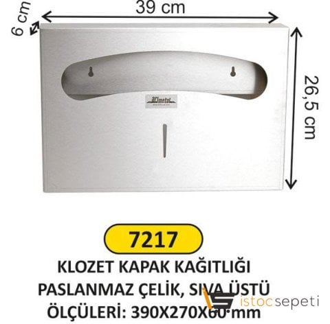 Arı Metal 7217 Klozet Kapak Kağıt Verici