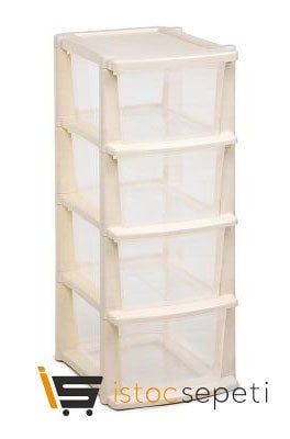 Multi Store Düzenleyici 4 Çekmeceli 78 cm