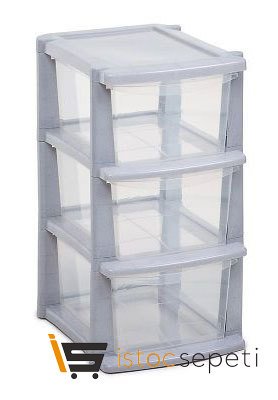 Multi Store Düzenleyici 3 Çekmeceli 59 cm