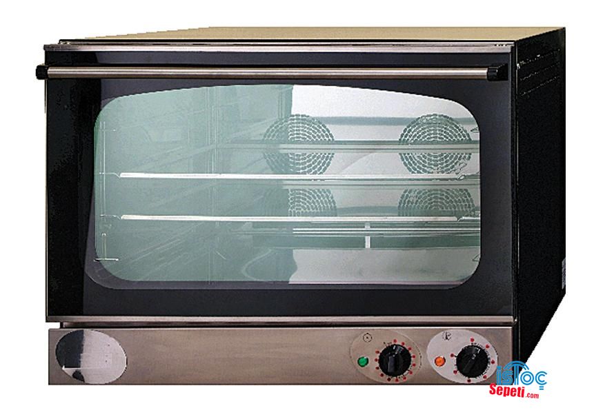 Patisserie Konveksiyonlu Fırın 4 Tepsili Sanayi Elektrikli Trifaze