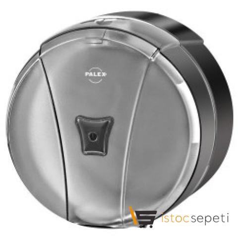 Mini Pratik Tuvalet Kağıdı Siyah & Gümüş Dispenseri