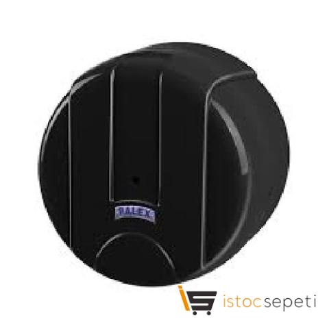 Mini Pratik Tuvalet Kağıdı Siyah & Gümüş Dispenseri