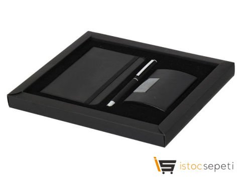 Alanya Kutulu Siyah Hediyelik Set Promosyon