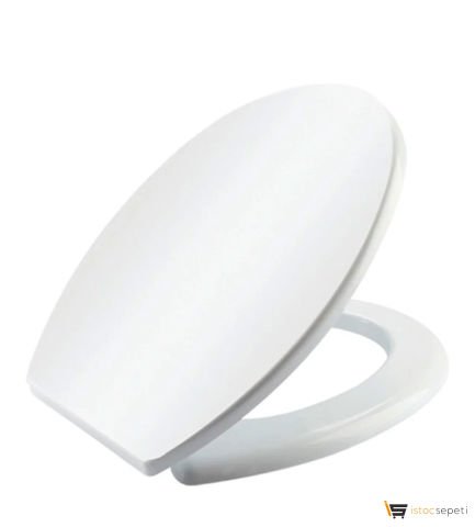Klozet Kapağı Kırılmaz Klozet Kapağı Plastik Beyaz