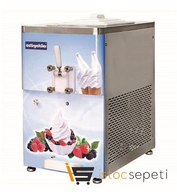 OEF1500APS Dondurma ve Frozen Yoğurt Makinesi Tek Kollu Pompalı 11 L