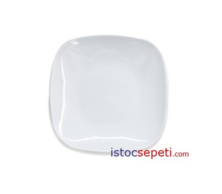 Kare Düz Tabak 19x19 cm Kare Tabak