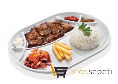 Külsan Thermoset Kebap Tabağı 34x24x2.3 cm