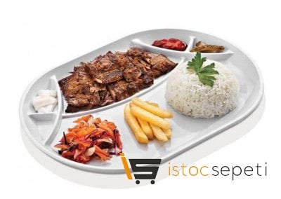 Külsan Thermoset Kebap Tabağı 34x24x2.3 cm