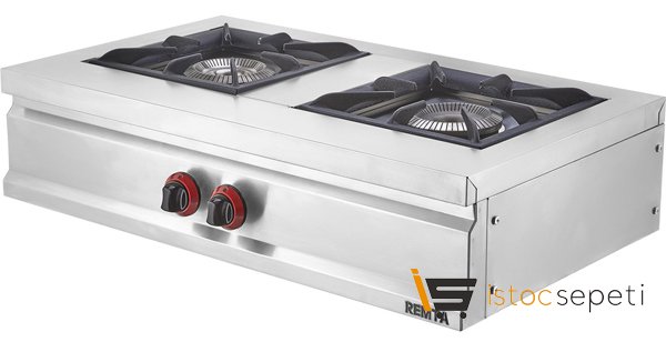 Remta 2'li Setüstü Gazlı Lokanta Ocağı