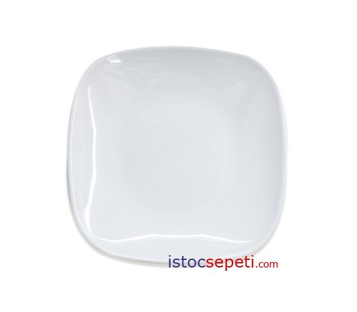 Kare Düz Tabak 25 cm