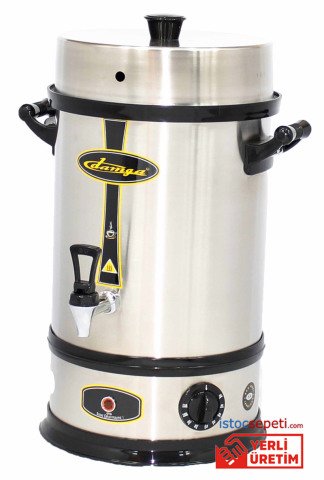 Elektrikli 350 Bardak Sıcak Su Kazanı 40 Litre Su Otomatı