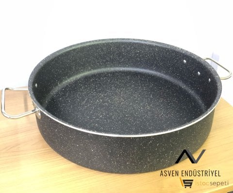 Granit Pilav Tenceresi 20 Kişilik 36 cm Karnıyarık Tencereleri 36X11