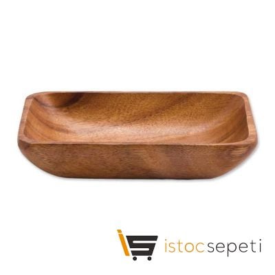 Epinox Aras Dikdörtgen Kuruyemişlik 18x10 cm