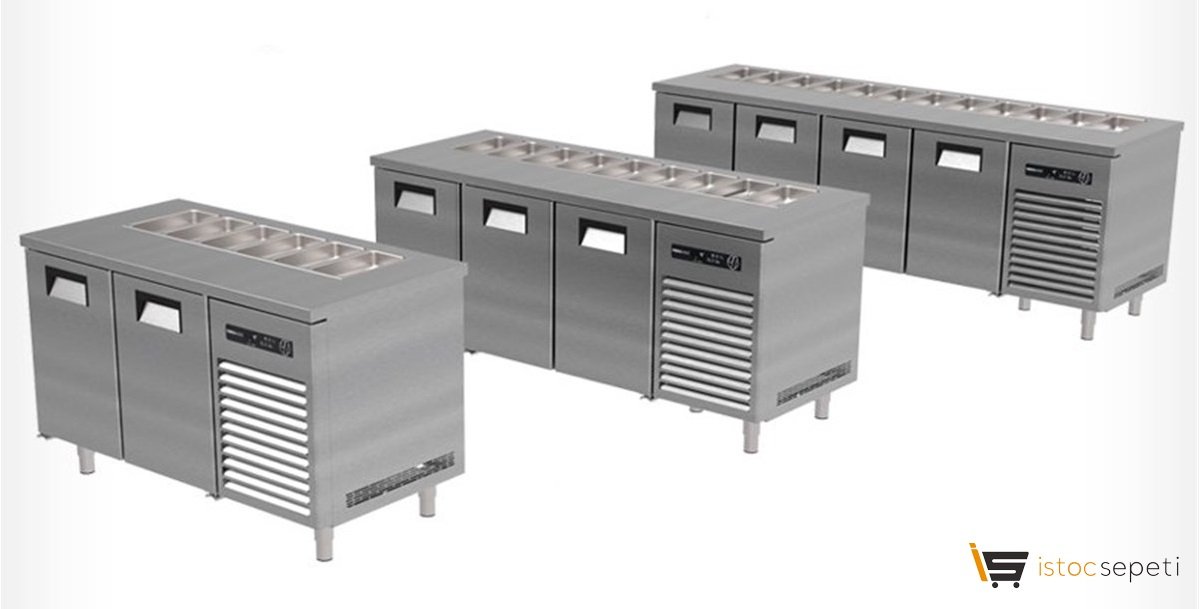 Portabianco SBHK-2N70 Soğuk Servis Buzdolabı-SBHK Çift Kapılı