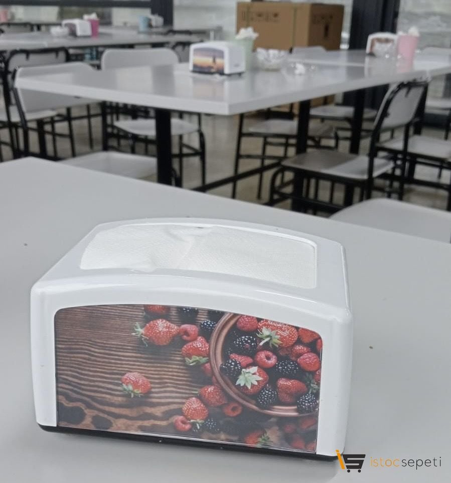 Masaüstü Dispenser Peçetelik Lokanta Tipi 10 Adet