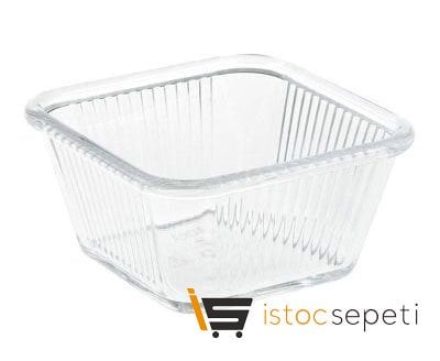Kare Sosluk Polikarbonat 7x3.5 cm