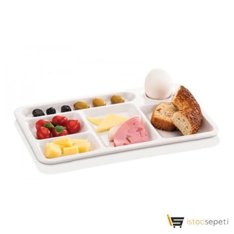 Thermoset Kahvaltı Tabldot, 28x18.5 cm