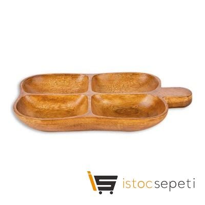 Epinox Nil Kuruyemişlik 4 Gözlü 20x30 cm