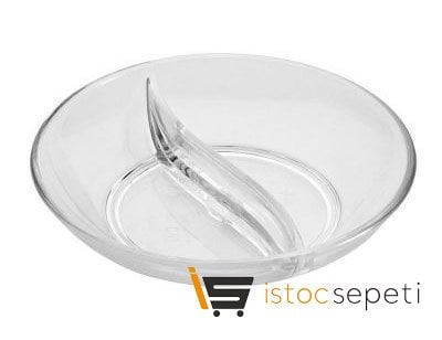 Plastik Bölmeli Sos Kabı Polikarbonat 8.5 cm