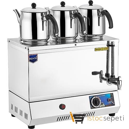 Remta Ep03 Pleytsiz Çay Kazanı 55 Model Elektrikli Çay Ocağı 33 Lt