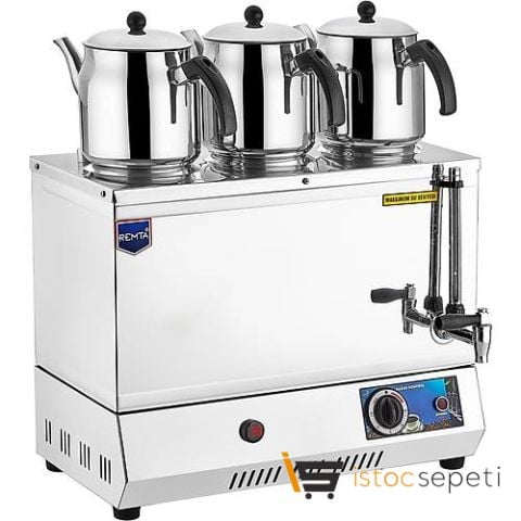 Remta Ep03 Pleytsiz Çay Kazanı 55 Model Elektrikli Çay Ocağı 33 Lt