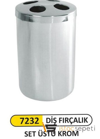 Arı Metal 7232 Diş Fırçalık Krom