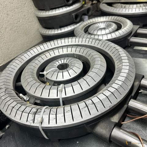 3 Yanışlı Tandır Ocağı Büyük Yer Ocakları Doğalgazlı CE Belgeli