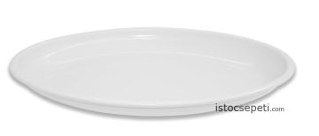 Oval Melamin Tabak 55x39x6 cm