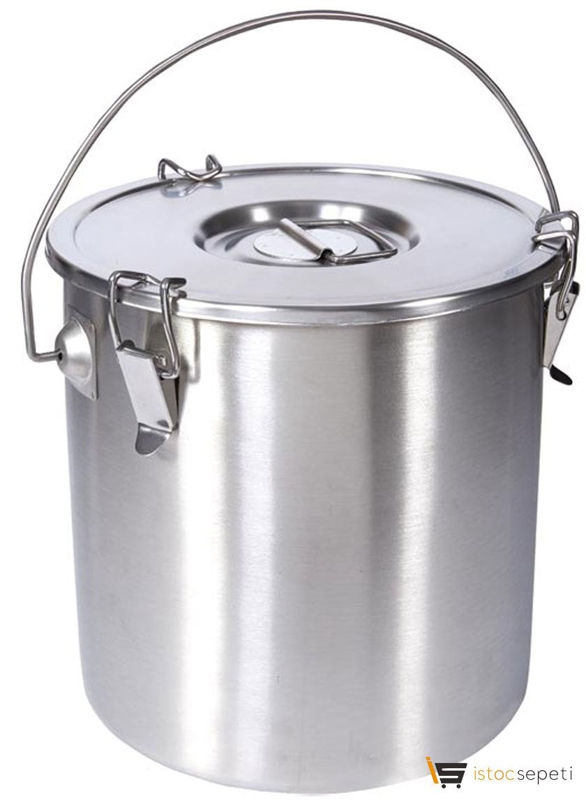 Dizdar Çorbalık Yemek Taşıma Kabı, Tabanlı, 30x28 cm, 20 L
