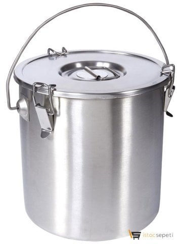 Dizdar Çorbalık Yemek Taşıma Kabı, Tabanlı, 30x28 cm, 20 L