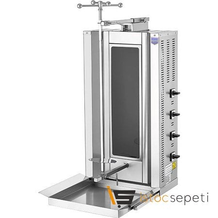 Remta 5'li Elektrikli Camlı Radyan Motorsuz Döner Ocağı