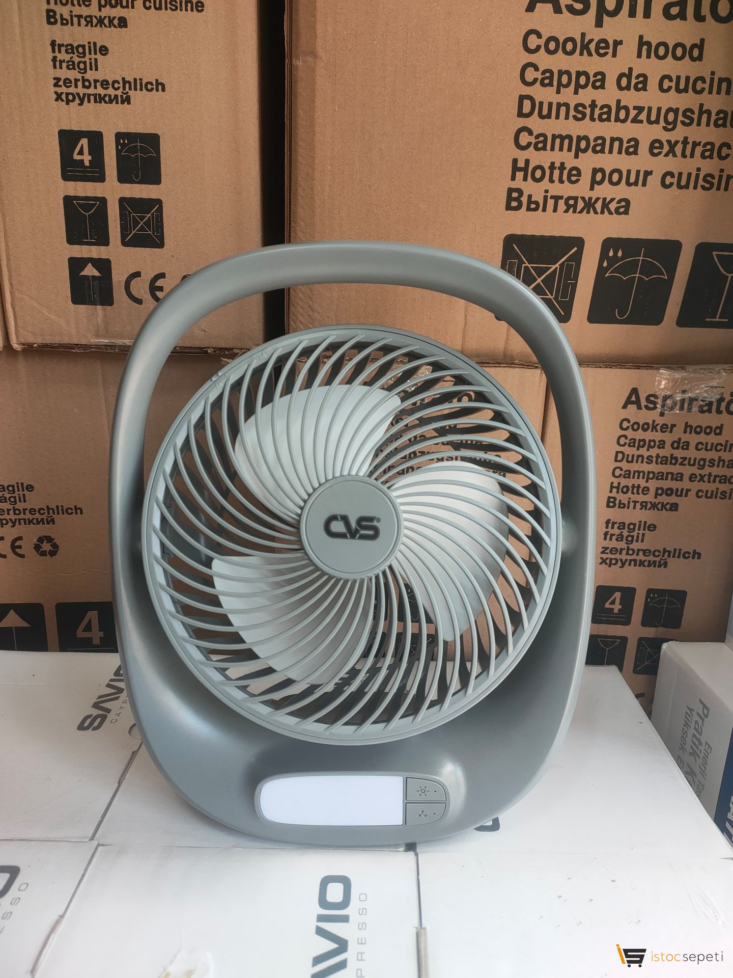 Şarjlı Masaüstü Vantilatör İstediğin Yere Sök Götür