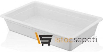 Külsan Thermoset Gastronom Küvet GN 1/1 53x32.5 cm 11 L Beyaz