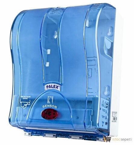 Prestij Otomatik Havlu Dispenseri 21 Cm Şeffaf Mavi