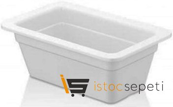 Külsan Thermoset Gastronom Küvet GN 1/4 26.5x16.2 cm 2 L Beyaz