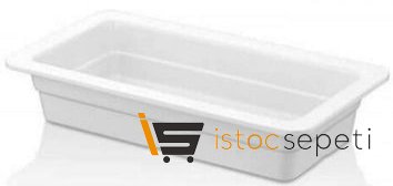 Külsan Thermoset Gastronom Küvet GN 1/3 17.6x32.5 cm 1.7 L Beyaz