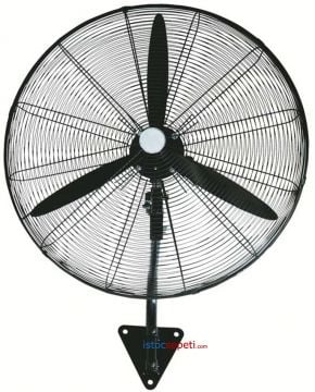 Duvar Tipi Vantilatör Büyük Boy 75cm Çapa Sahip Sanayi Model