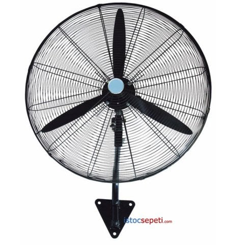 Duvar Tipi Vantilatör Büyük Boy 75cm Çapa Sahip Sanayi Model